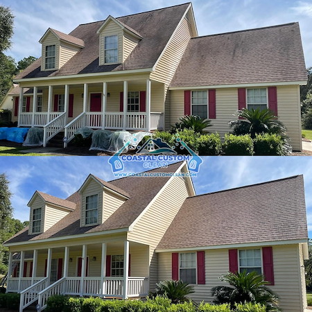 Georgia Roof Cleaning: The Safest Way to Remove Black Algae Streaks